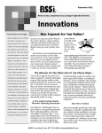 BSSi2_Sept 2001_newsletter.pub