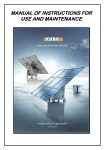 iKUBE user manual - iKUBE - Portable Solar Generators
