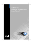 Intel386™ EX Embedded Microprocessor User`s Manual