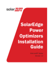 SolarEdge Power Optimizers Installation Guide – MAN-01-00112-1.2