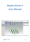 Mayka Dental 3 User Manual