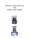 A8 & A4 Instruction Manual