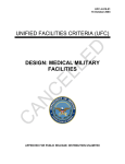 UFC 4-510-01 Design: Medical Military Facilities