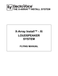 X-Array Install™ - Xi LOUDSPEAKER SYSTEM - Electro