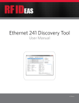 Ethernet 241 Discovery Tool Manual