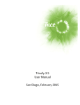Tricefy 3.5 User Manual San Diego, February 2015