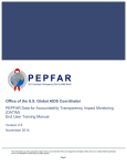 Office of the U.S. Global AIDS Coordinator PEPFAR Data