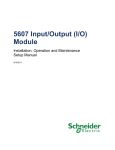 5607 Input/Output (I/O) Module