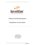 Ethernet Switching System Installation & User Guide