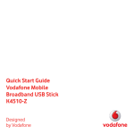 the Quick Start Guide - Vodafone Global Technical