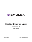 Emulex Driver for Linux