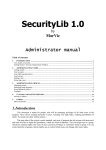 SecurityLib 1.0