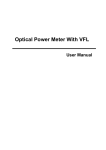 Optical Power Meter With VFL