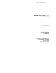 LW P User Manual - scs technical report collection
