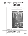 SC802 Specifications and User manual