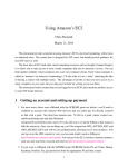 Using Amazon`s EC2