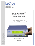 SAS InFusion User Manual