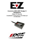 Edge EZ Diesel Engine Performance Chip 30203