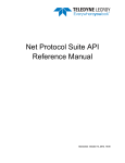 Net Protocol Suite API Reference Manual