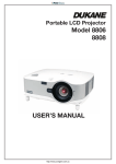 Model 8806 8808 USER`S MANUAL