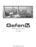 High-Definition Scaler www.gefentv.com