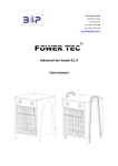 Power Tec EL9 manual EN