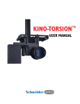 Kino-Torsion User Manual - Hill Residential Systems