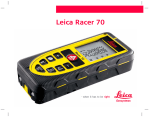 Leica Racer 70 - Laser Measures