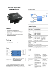 3G-SDI Repeater User Manual