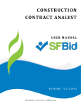 Contract Analyst Manager