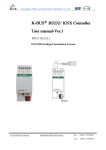 K-BUS  R RS232/ KNX Controller User manual