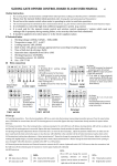 SLIDING GATE OPENER CONTROL BOARD SL1600 USER MANUAL