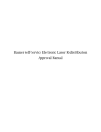 Approver Labor Redistribution User Manual - Training