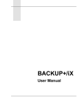 BACKUP+/iX - ORBiT Software