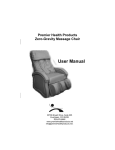 User Manual - Premier Health Products