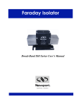 Faraday Isolator - Newport Corporation