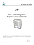 Closed-loop and Open-loop Proportional Valve