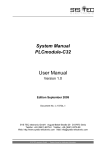 L-1072, System Manual PLCmodule-C32