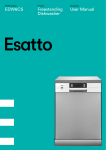 EDW6CS Freestanding Dishwasher User Manual