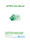 eSTEPS User Manual - World Health Organization