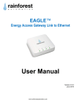 EAGLE™ 2.2 User Manual - Rainforest Automation