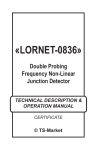 Lornet-0836. User manual. Version December, 2014. - TS