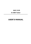 USER`S MANUAL