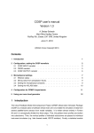 COSP user`s manual Version 1.3 - CFMIP