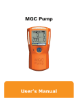 (MGC) Pump Manual - Gas Clip Technologies