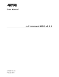 n-Command MSP v8.1.1 User Manual