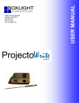 USER MANUAL - About Projectors