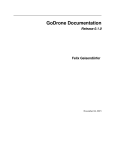 GoDrone Documentation Release 0.1.0 Felix
