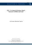 802.11 s based Wireless Mesh Network (WMN) test-bed
