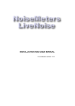 LiveNoise User Manual